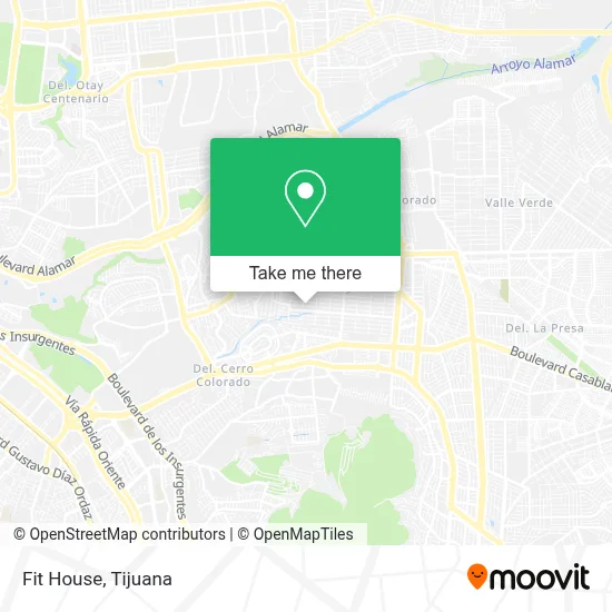 Fit House map