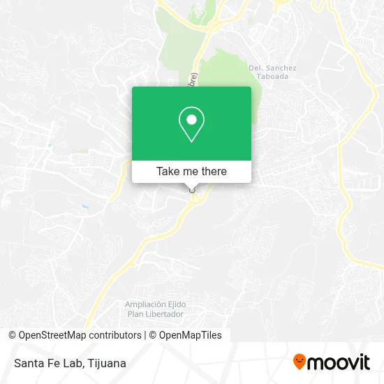 Santa Fe Lab map