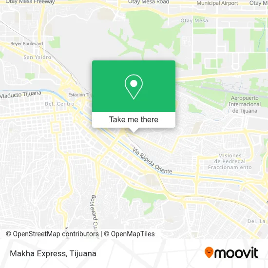 Makha Express map