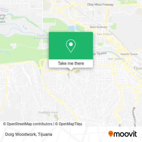 Doig Woodwork map