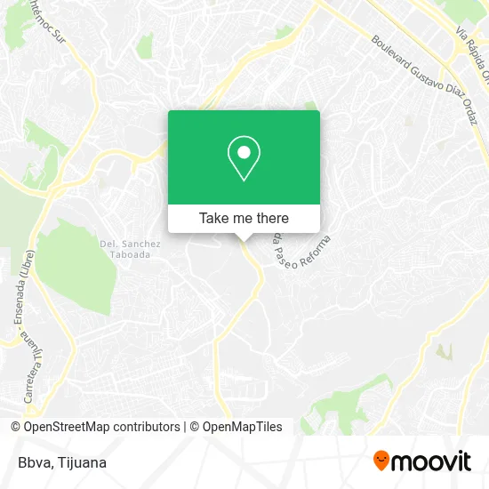 Bbva map