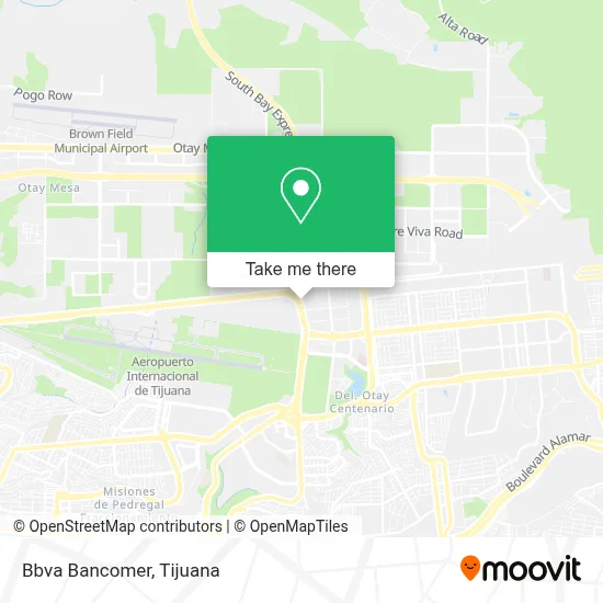 Bbva Bancomer map