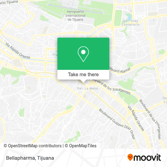 Bellapharma map