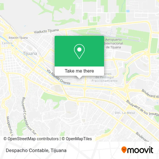 Despacho Contable map