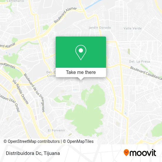 Distribuidora Dc map
