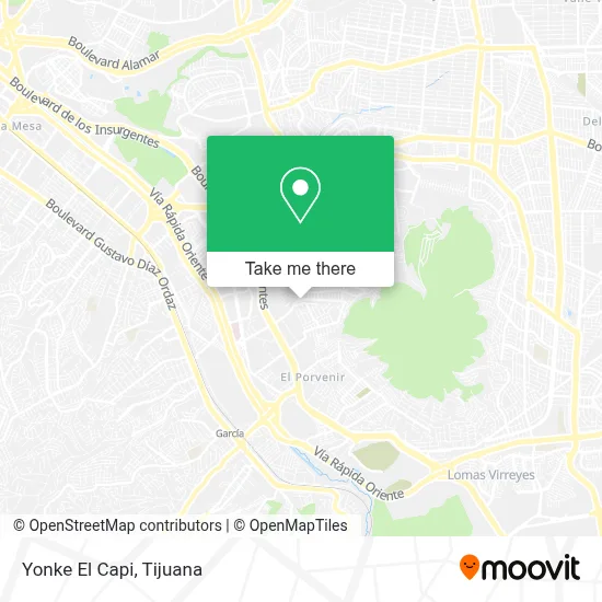 Yonke El Capi map