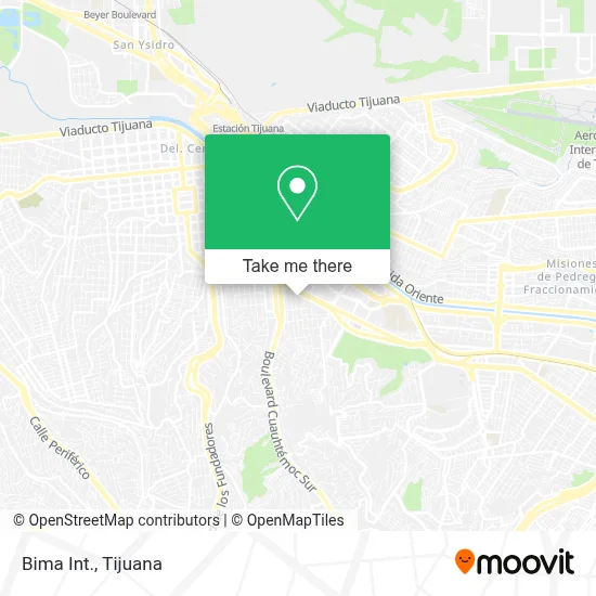 Bima Int. map