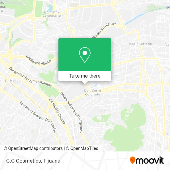 G.G Cosmetics map