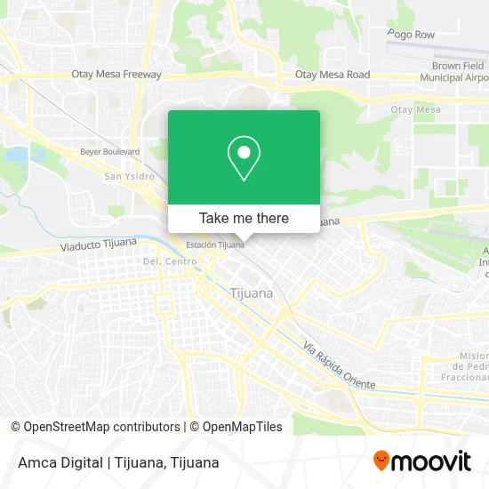 Amca Digital | Tijuana map