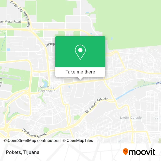 Pokets map