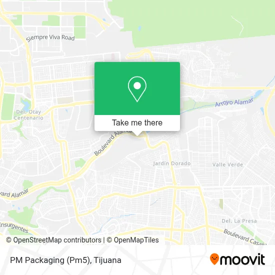 PM Packaging (Pm5) map