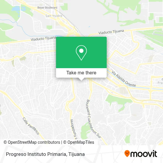 Progreso Instituto Primaria map