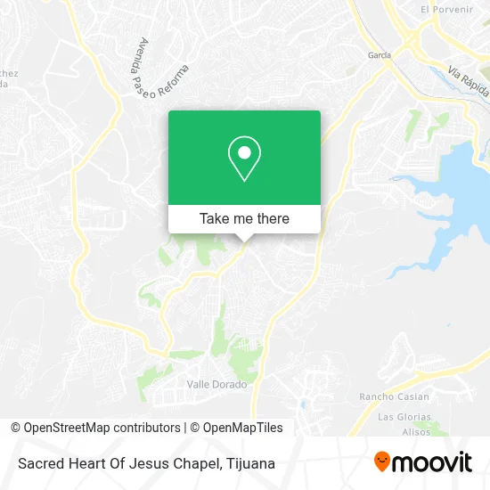 Sacred Heart Of Jesus Chapel map
