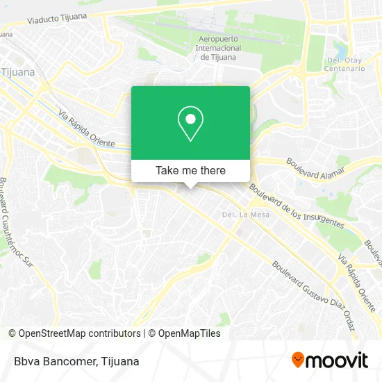 Bbva Bancomer map