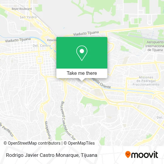 Rodrigo Javier Castro Monarque map