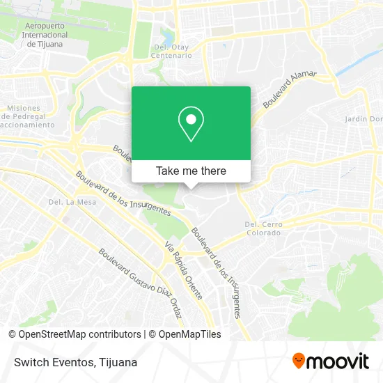 Switch Eventos map