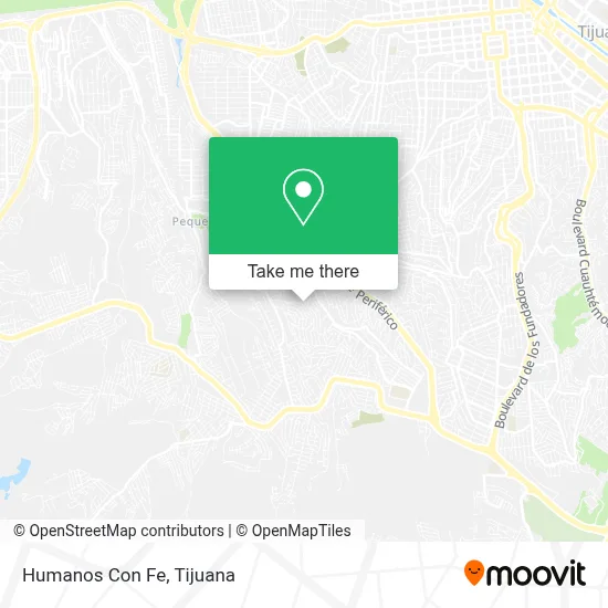 Humanos Con Fe map