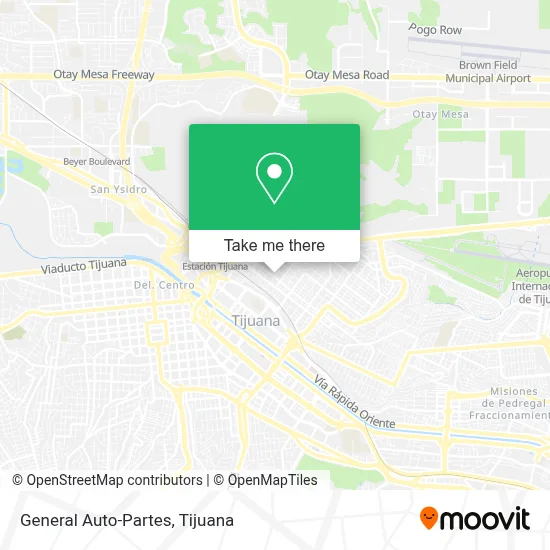 General Auto-Partes map