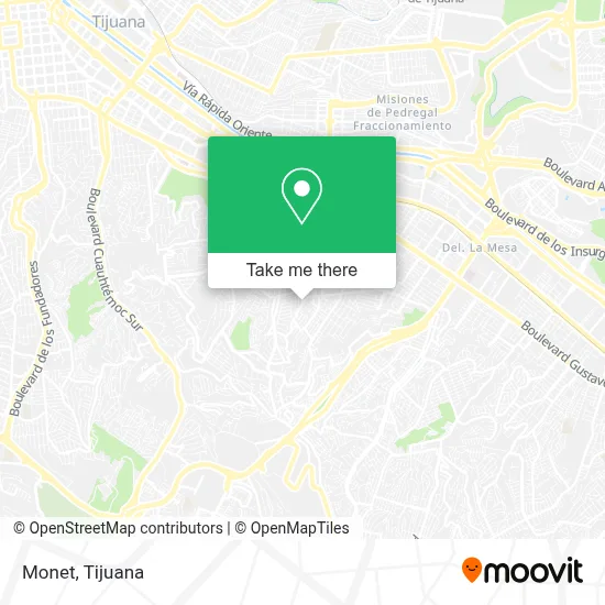 Monet map