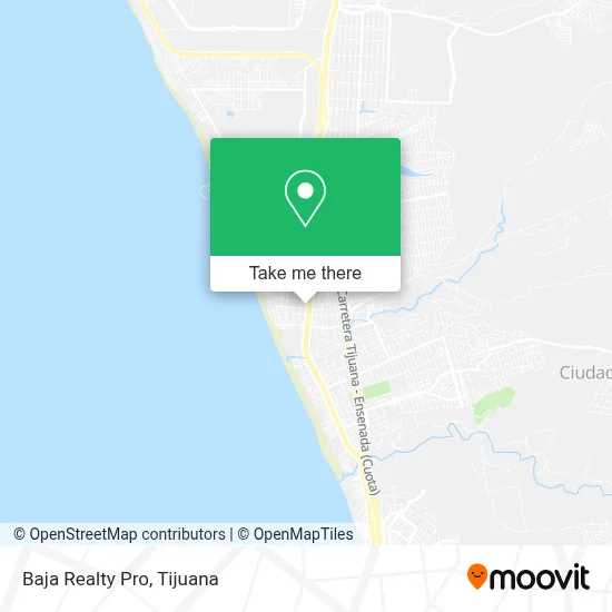 Baja Realty Pro map