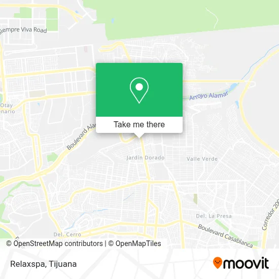 Relaxspa map