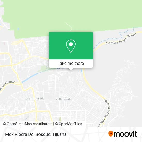 Mdk Ribera Del Bosque map