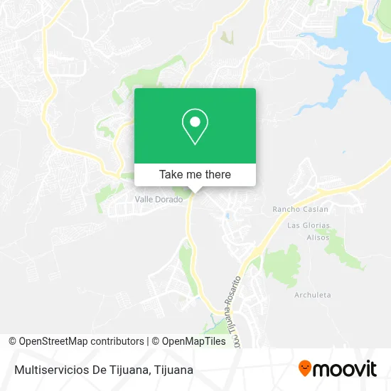 Multiservicios De Tijuana map
