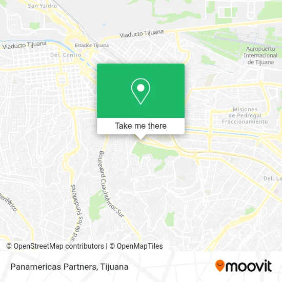 Panamericas Partners map