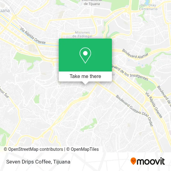 Seven Drips Coffee map