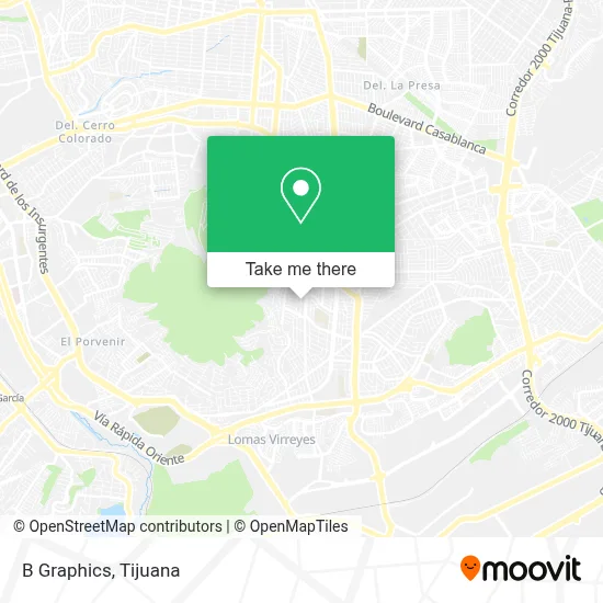 B Graphics map