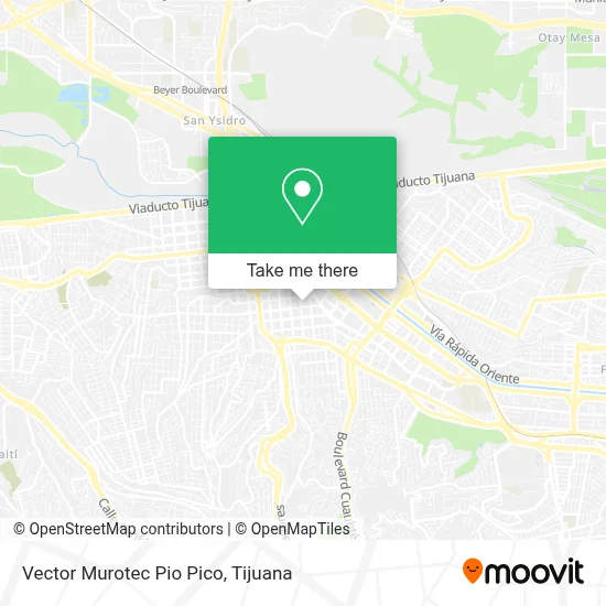Vector Murotec Pio Pico map