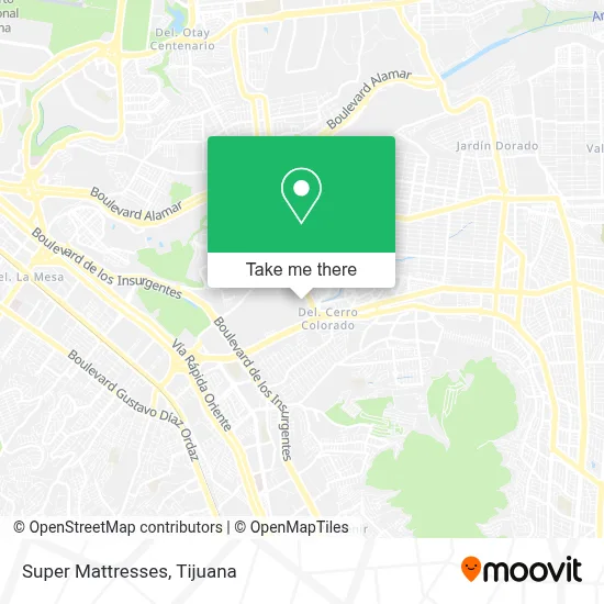 Super Colchones map