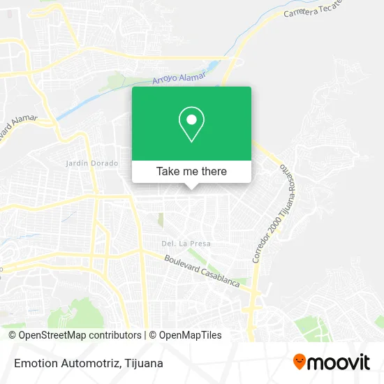 Emotion Automotriz map