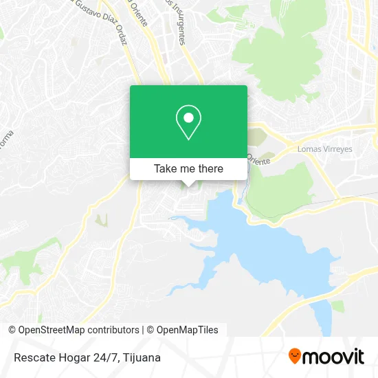 Rescate Hogar 24/7 map