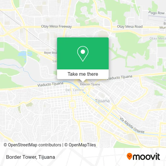 Border Tower map