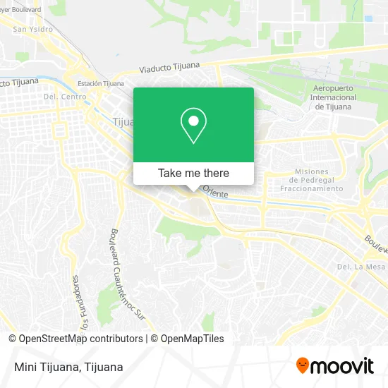 Mini Tijuana map