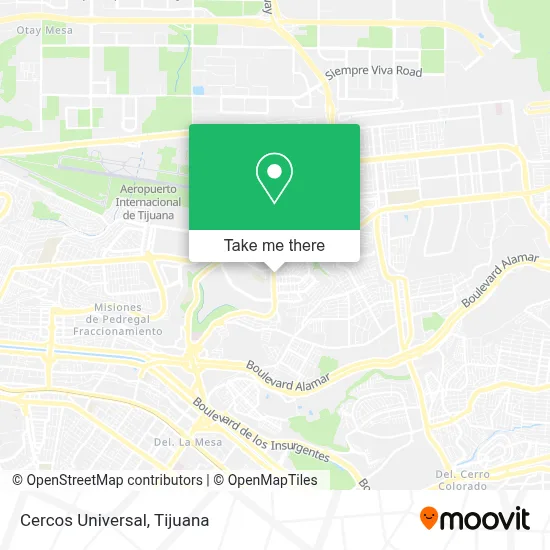 Cercos Universal map