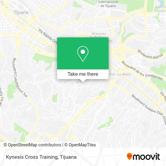 Kynesis Cross Training map