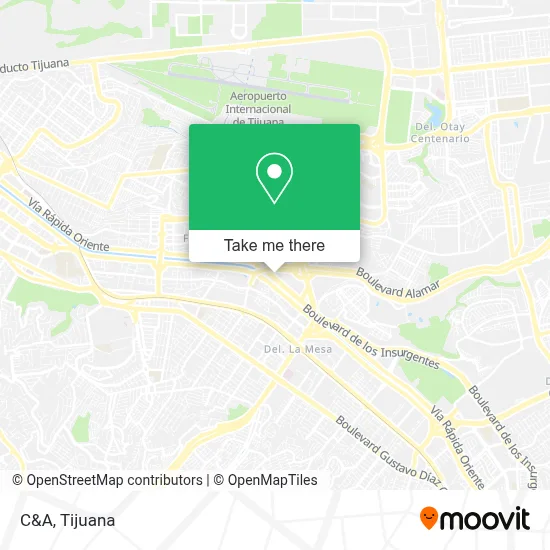 C&A map