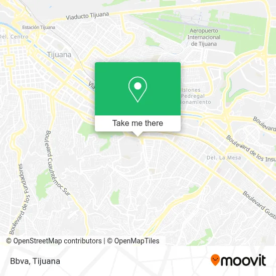 Bbva map