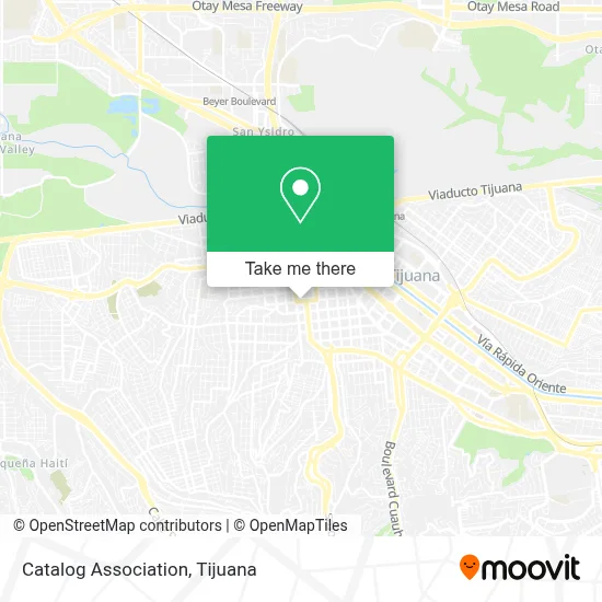 Catalog Association map