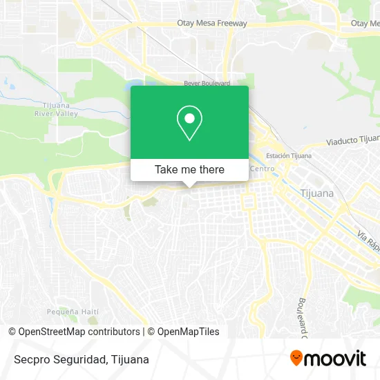 Secpro Seguridad map