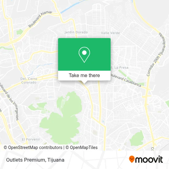 Outlets Premium map