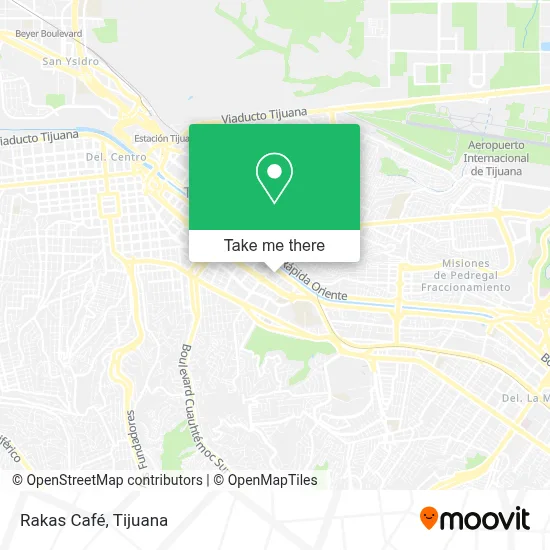 Rakas Café map