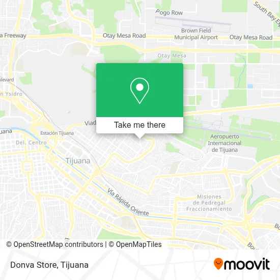 Donva Store map
