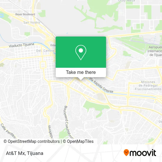 At&T Mx map