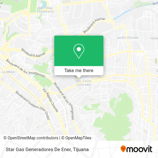 Star Gas Generadores De Ener map