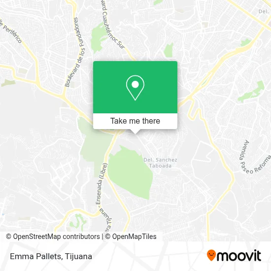 Emma Pallets map