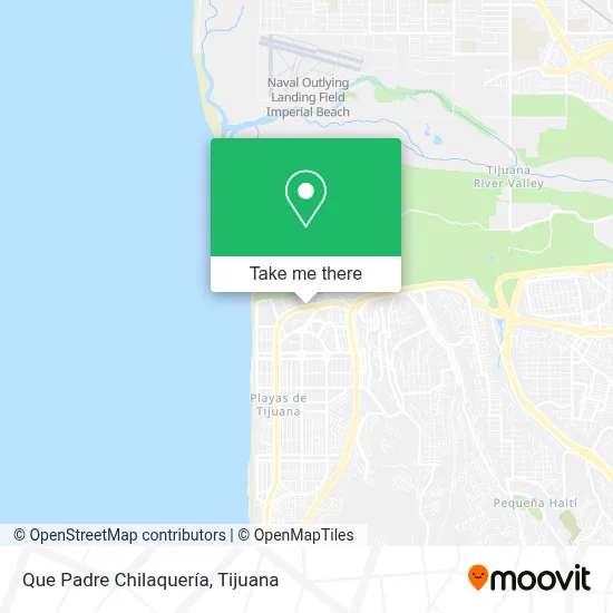 Que Padre Chilaquería map