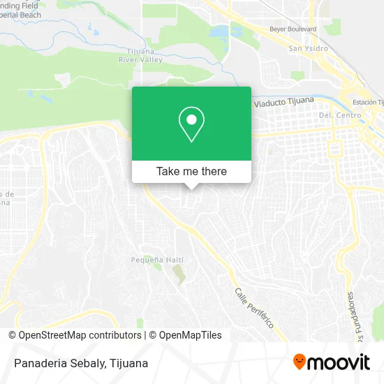 Panaderia Sebaly map